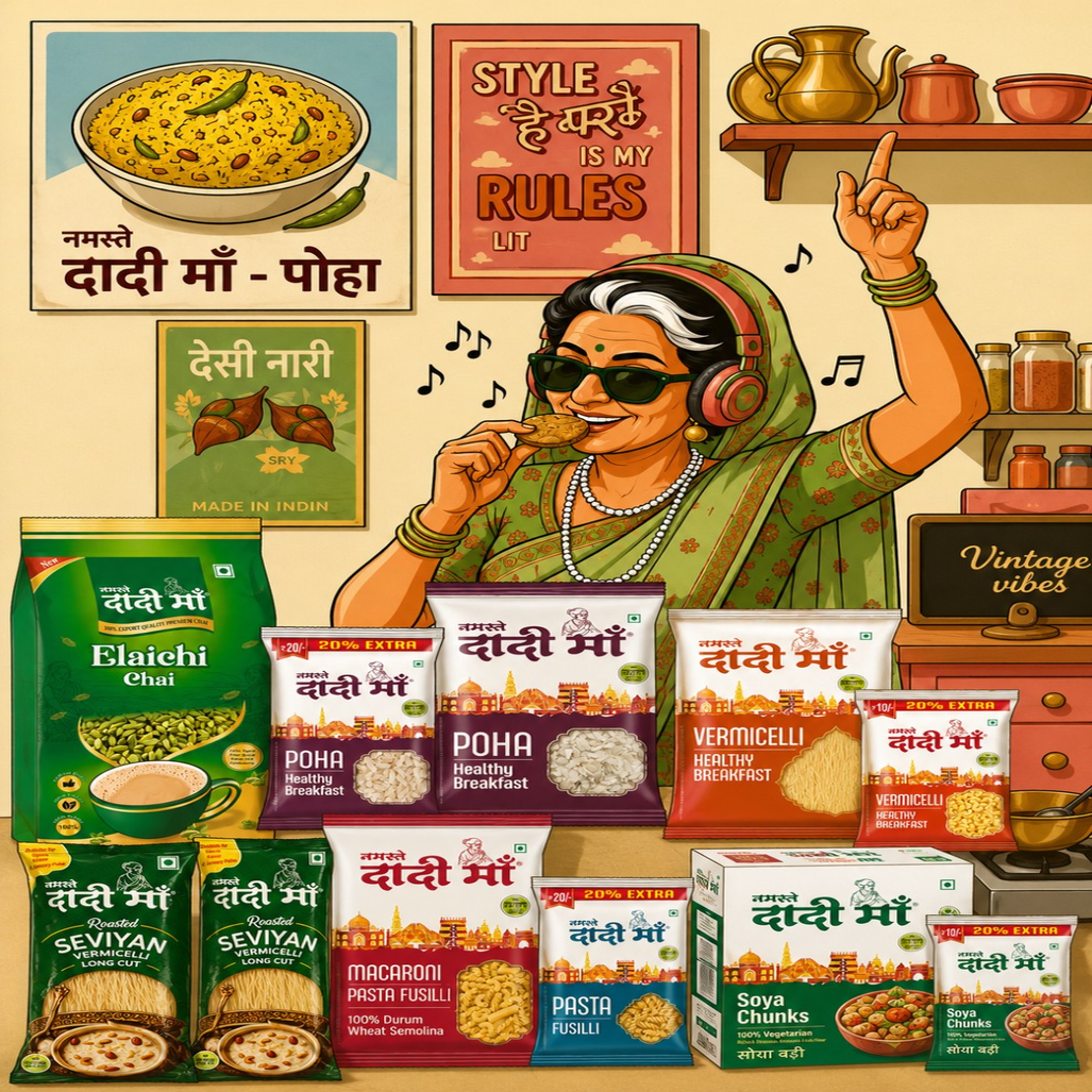 Namaste Dadi Maa Pasta Fusilli and Soya Chunks